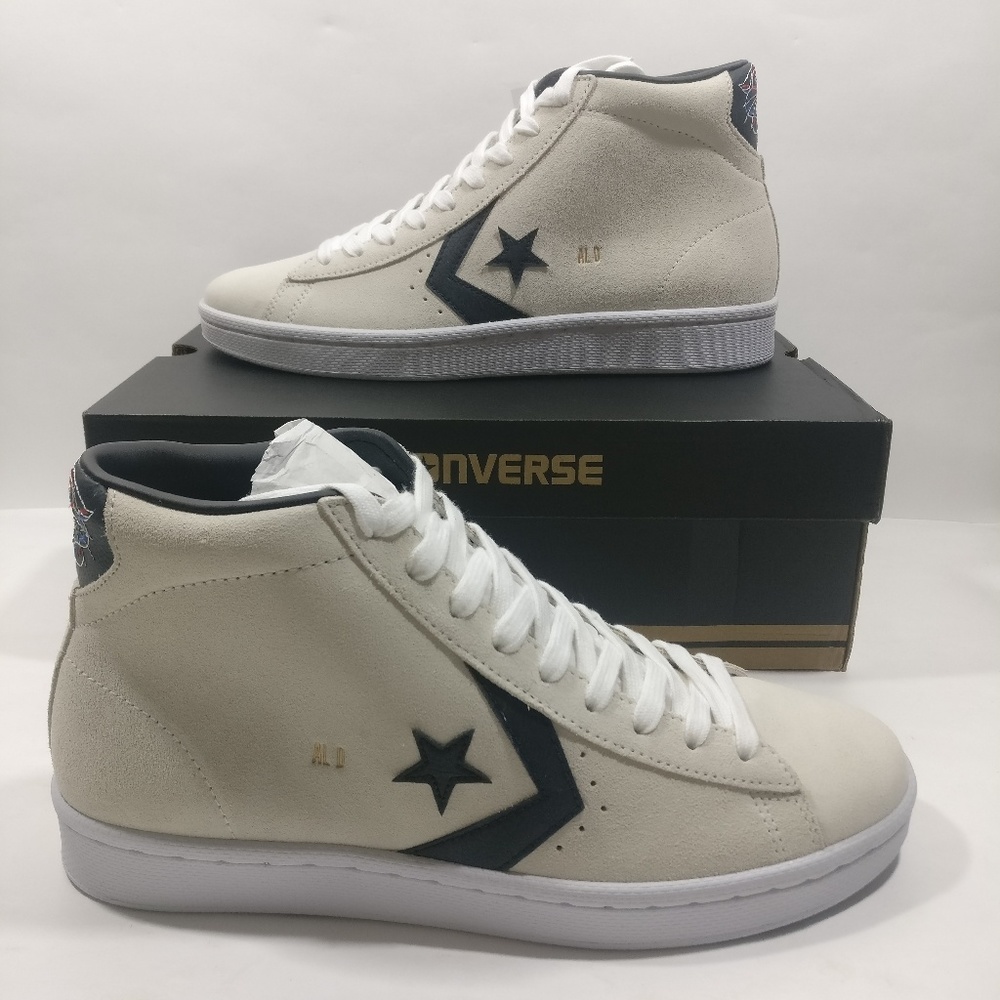 Converse AL Davis Pro Leather Mid White Shoe